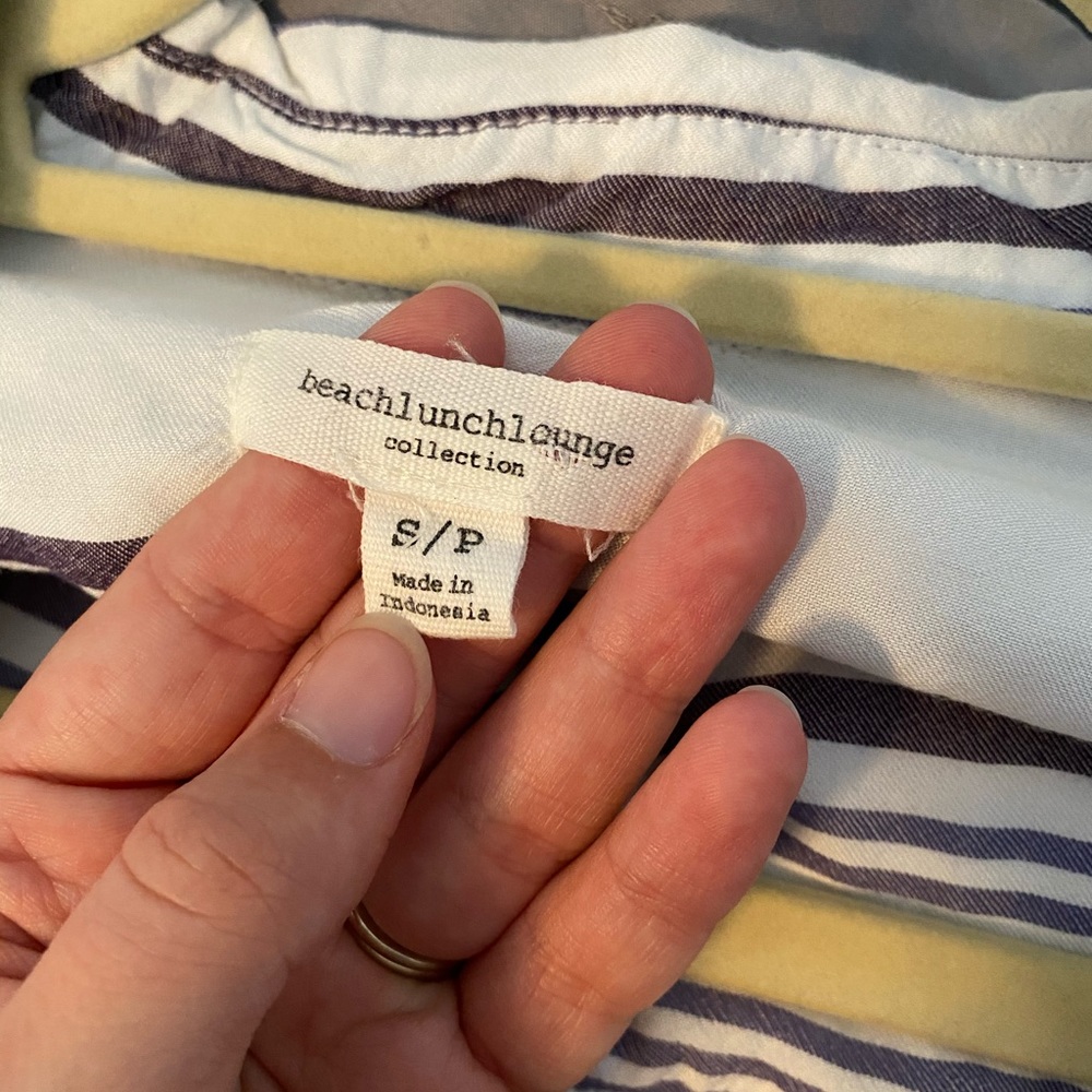 Striped Button Down - Picture 3 of 4
